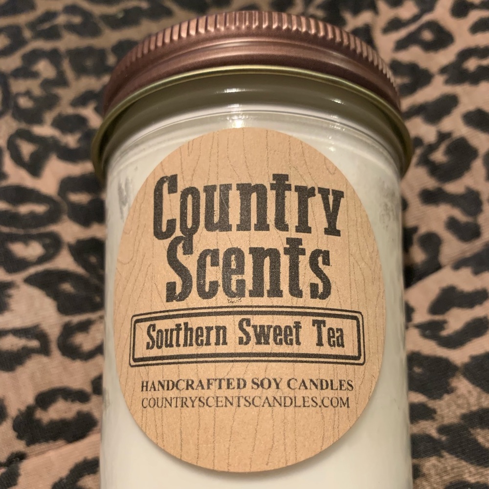 2/$15 🎁Handcrafted Soy - 8oz - Southern Sweet Tea